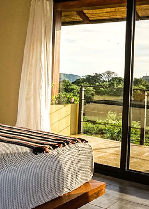 El Ceibo Polynesian Style Villa Bedroom