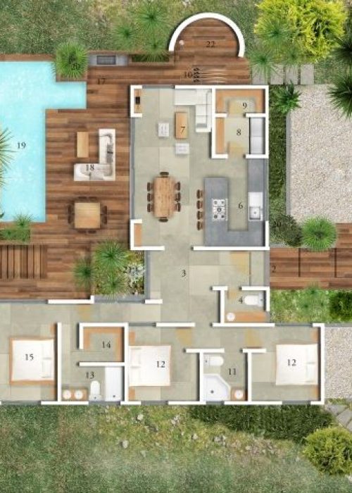 luxury villa custom homes